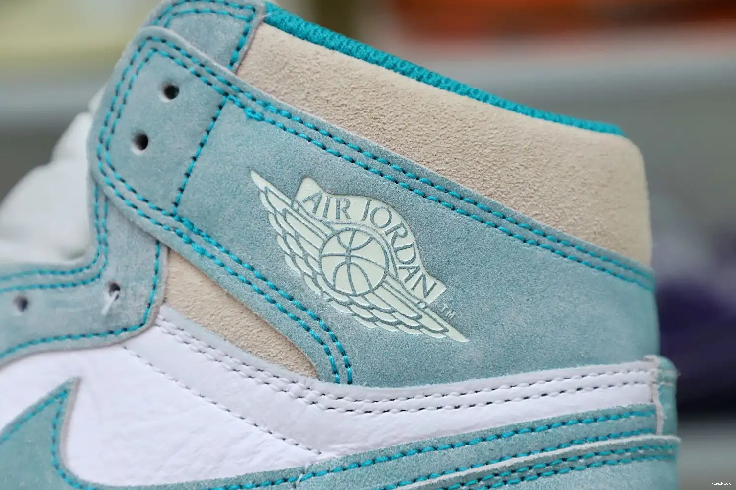 AIR Kimikick GREEN' JORDAN OG RETRO 'TURBO HIGH 1 0618